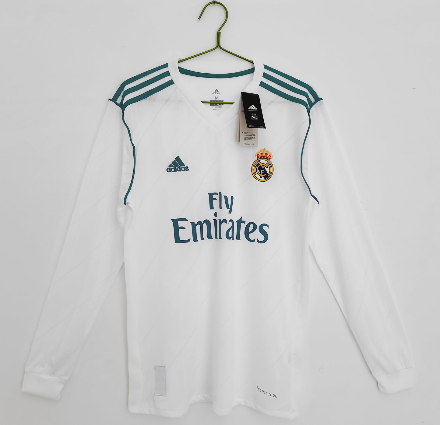 Maillot 17/18 Real Madrid Manches Longues